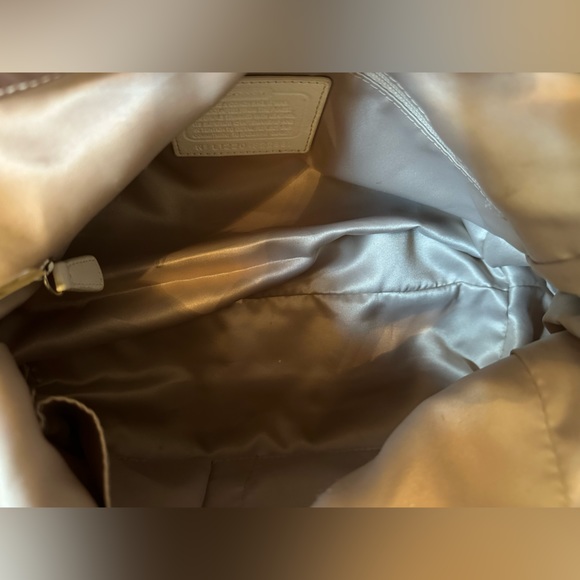 Coach Kristin Chain Link Signature Print Satchel - Picture 8 of 9